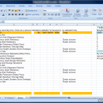 Kalendarz Kompaktowy 2012 - Microsoft Excel